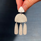 Medium Chandelier Earrings, silver or gold