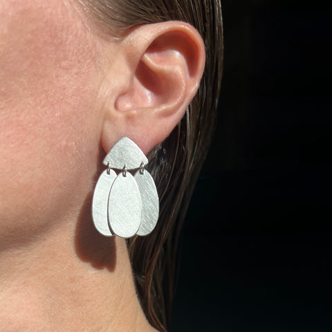 Small Chandelier Earrings, silver or gold