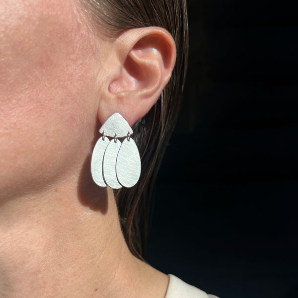 Small Chandelier Earrings, silver or gold