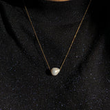 Baroque Single Pearl Necklace