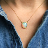 2 ct One-Of-A-Kind Opal Necklace