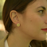 Small spiral earrings