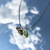 Emerald & 18k pendant