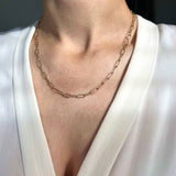 10k handmade chain necklace